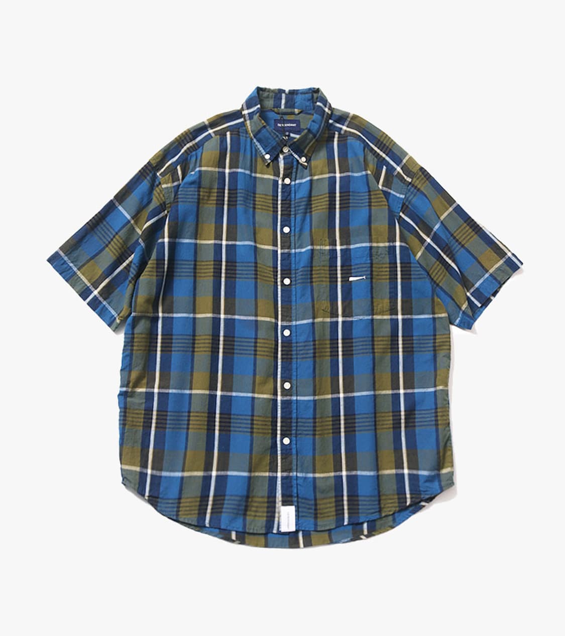 DESCENDANT - HYANNIS B.D SS CHECK SHIRT 상품이미지1
