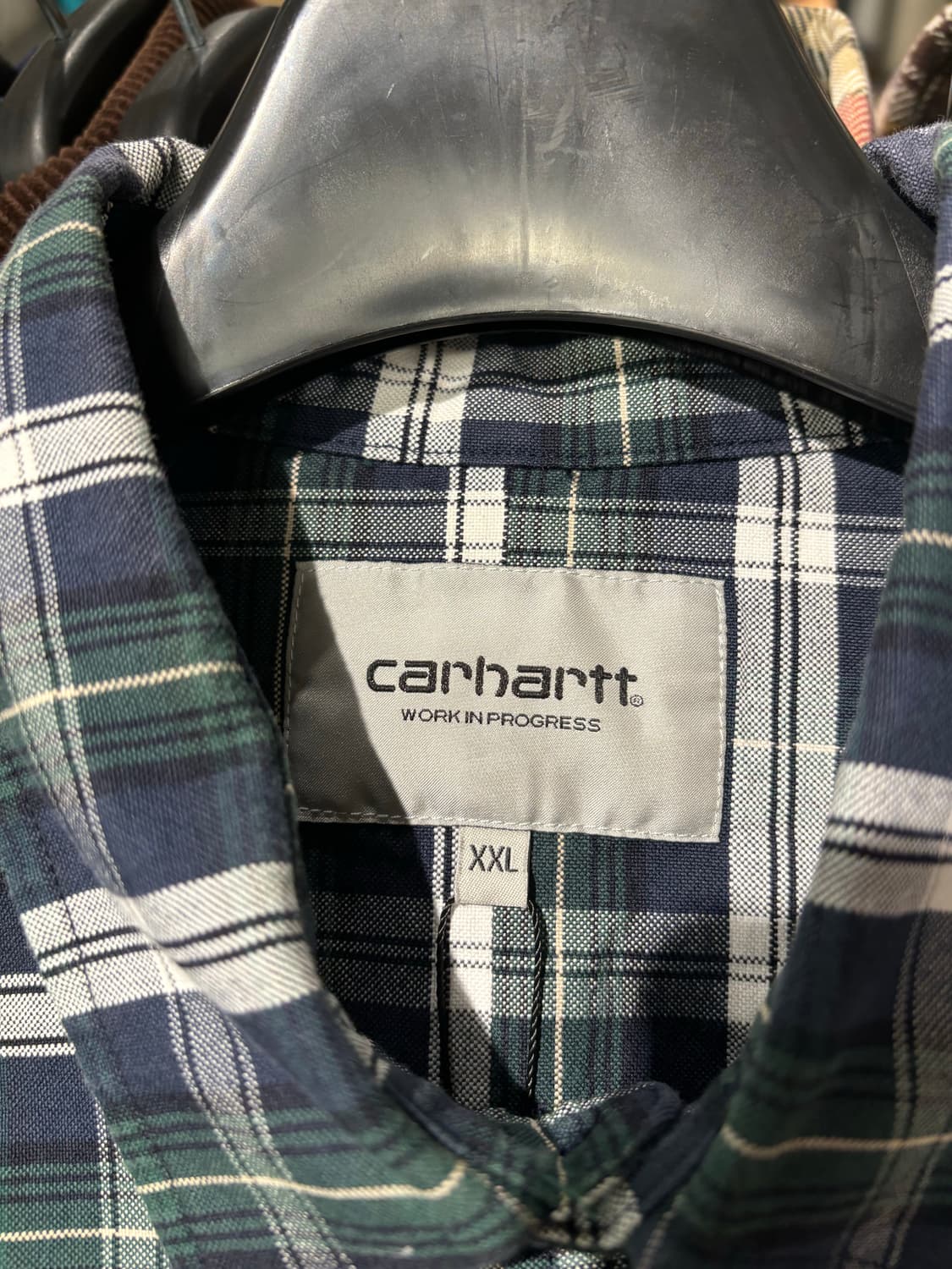 칼하트 체크 셔츠 상품이미지5