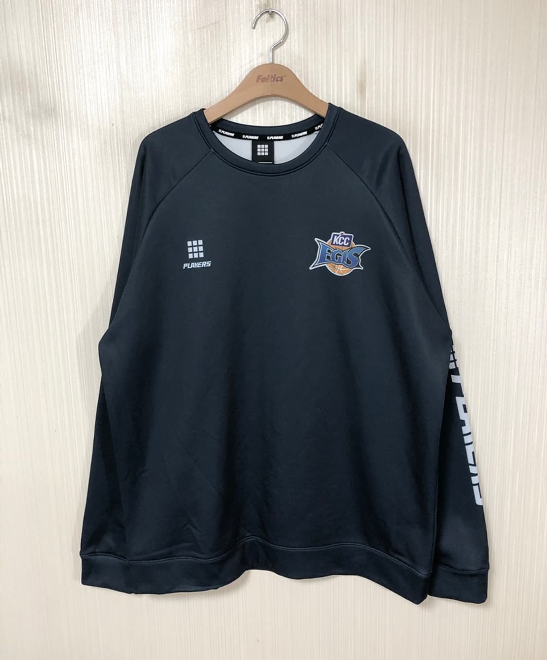 KBL PLAYERS 부산KCC이지스 프로농구단 맨투맨티셔츠 3XL 상품이미지1