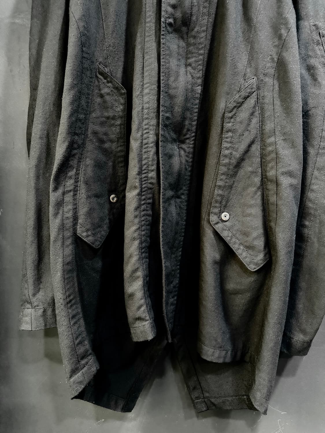 MA_JULIUS Archive Hooded Half Coat 상품이미지4