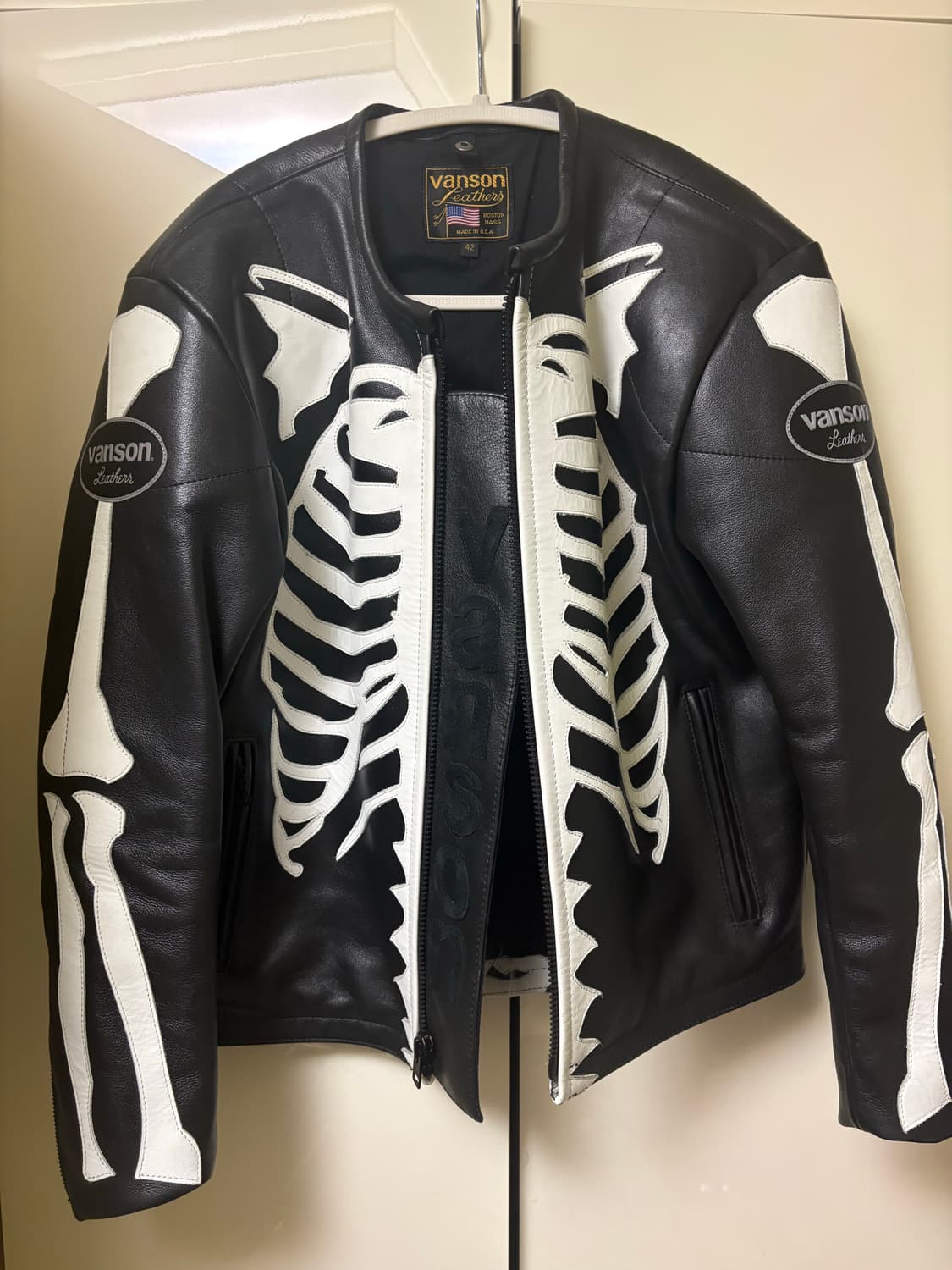 Vanson 본 레더 자켓 42 상품이미지1