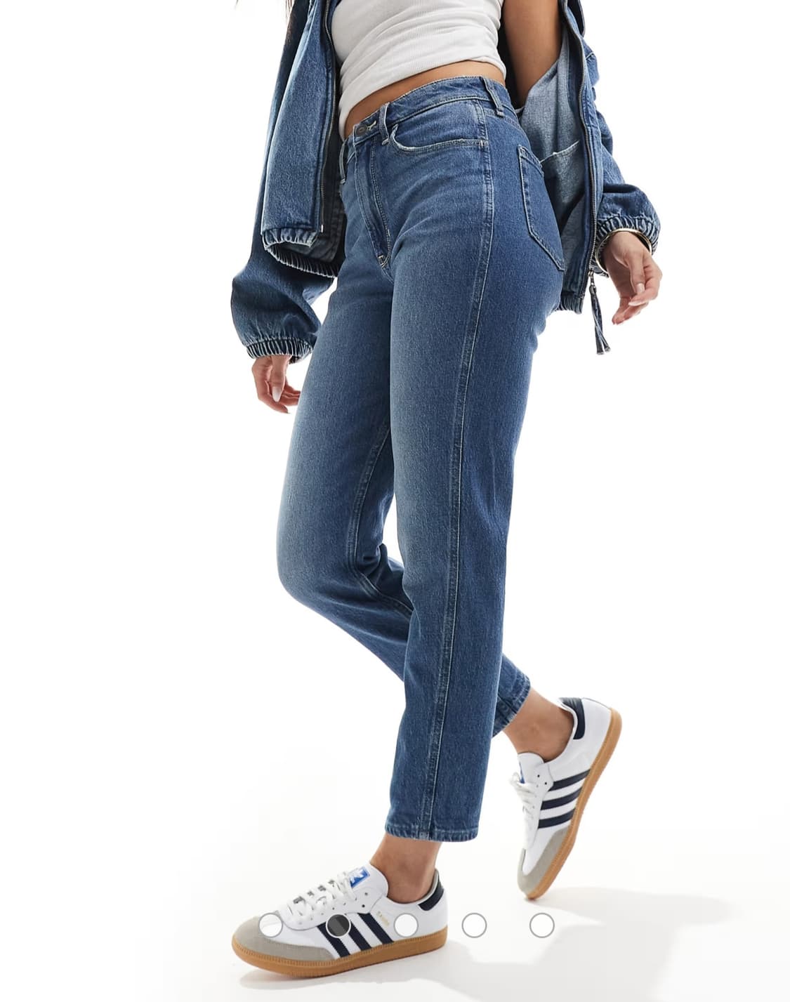 [23] 홀리스터 빈티지 하이라이즈 데님 팬츠 청바지 mom jeans 상품이미지9