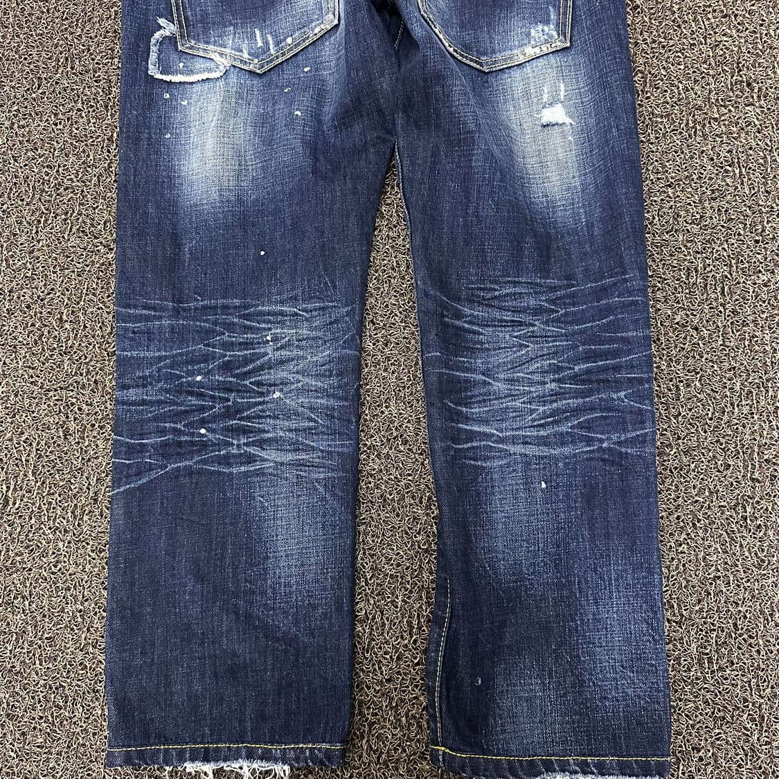 디스퀘어드2 데님 청바지 스플래터 데미지진 48사이즈 상품이미지8
