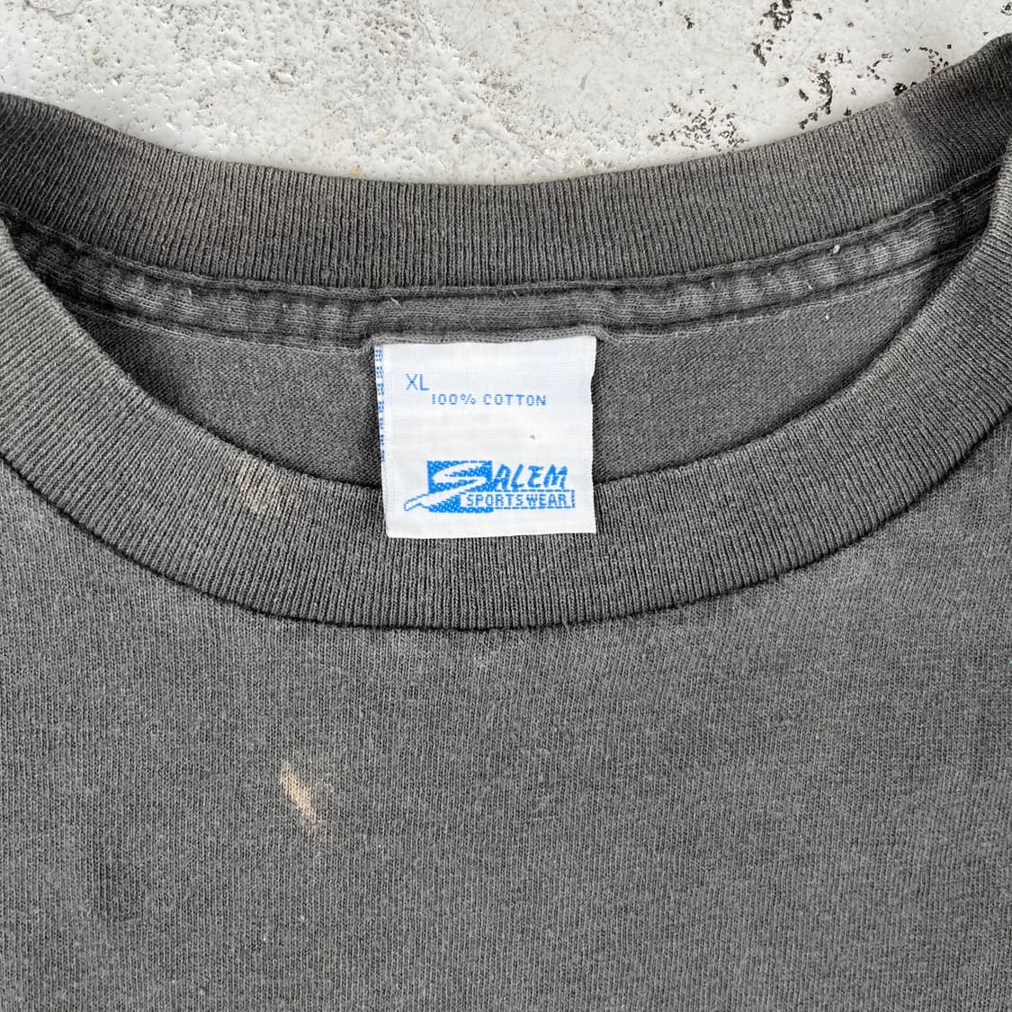 빈티지 살렘 리얼 맨 웨어 블랙 레이더스 반팔 상품이미지4