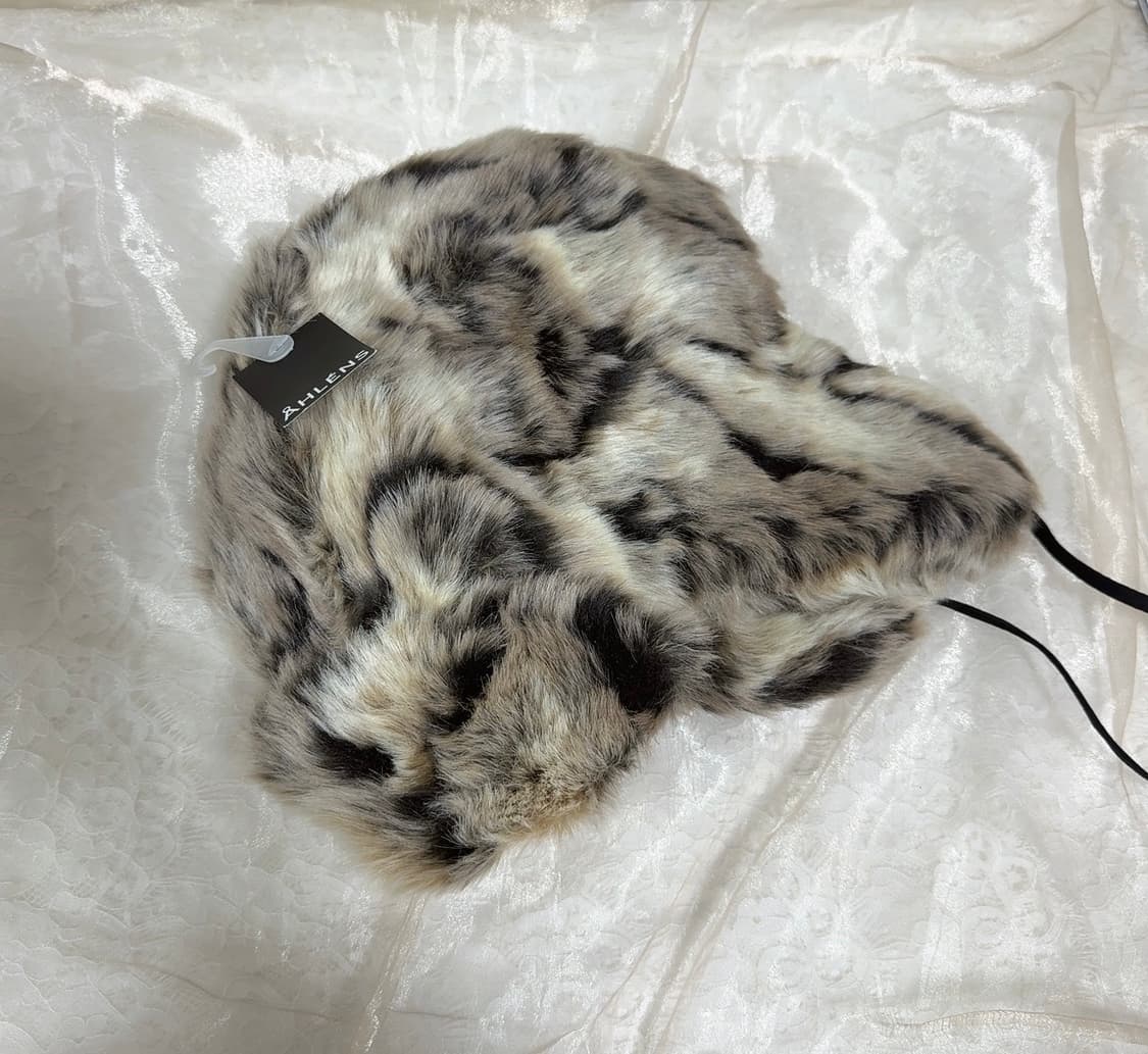 빈티지 AHLENS 퍼 모자 군밤모자 상품이미지4