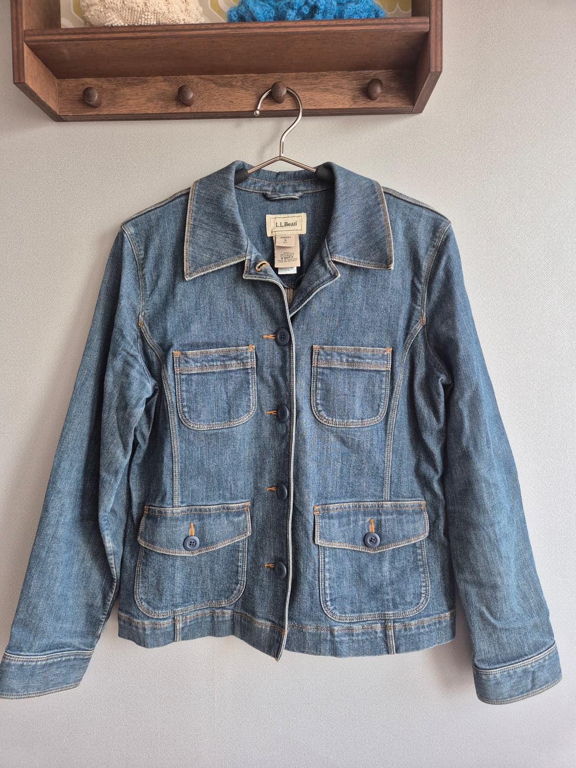 엘엘빈 L.L.Bean 여성 데님 워크자켓 상품이미지1