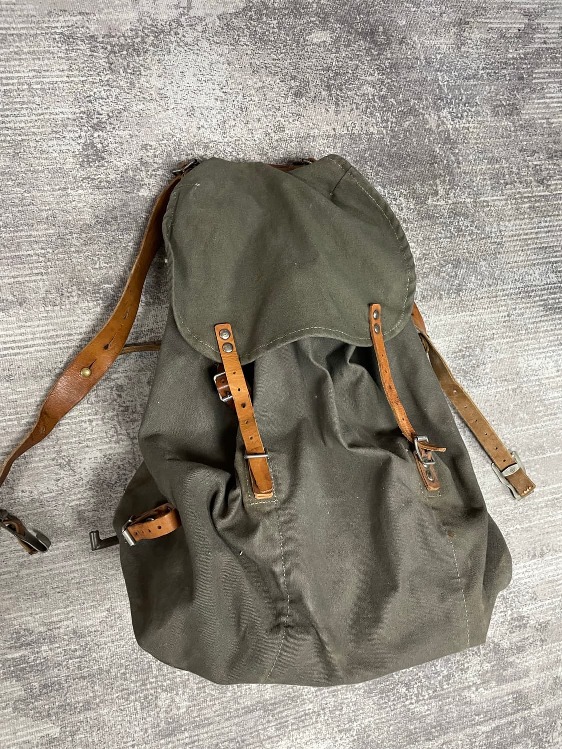 60s Swedish ARMY m39 럭색 상품이미지2