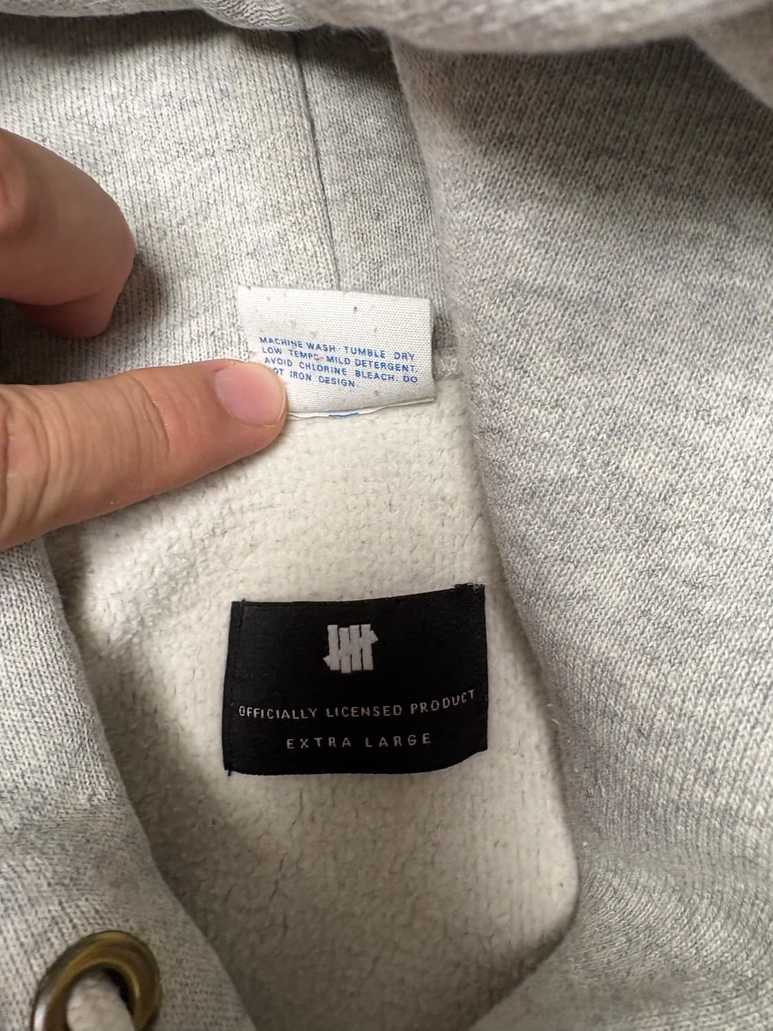 챔피온 X 언디핏 후드티 XL 상품이미지4