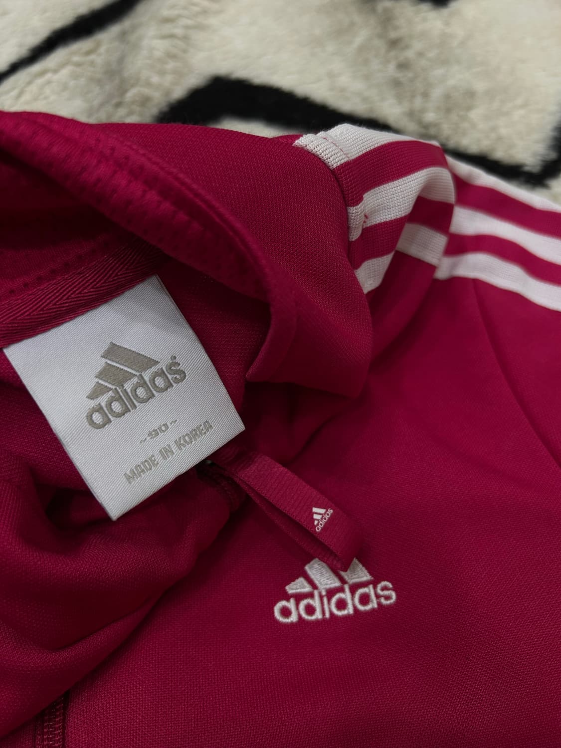 [S]아디다스 트랙탑 져지/핑크 상품이미지5