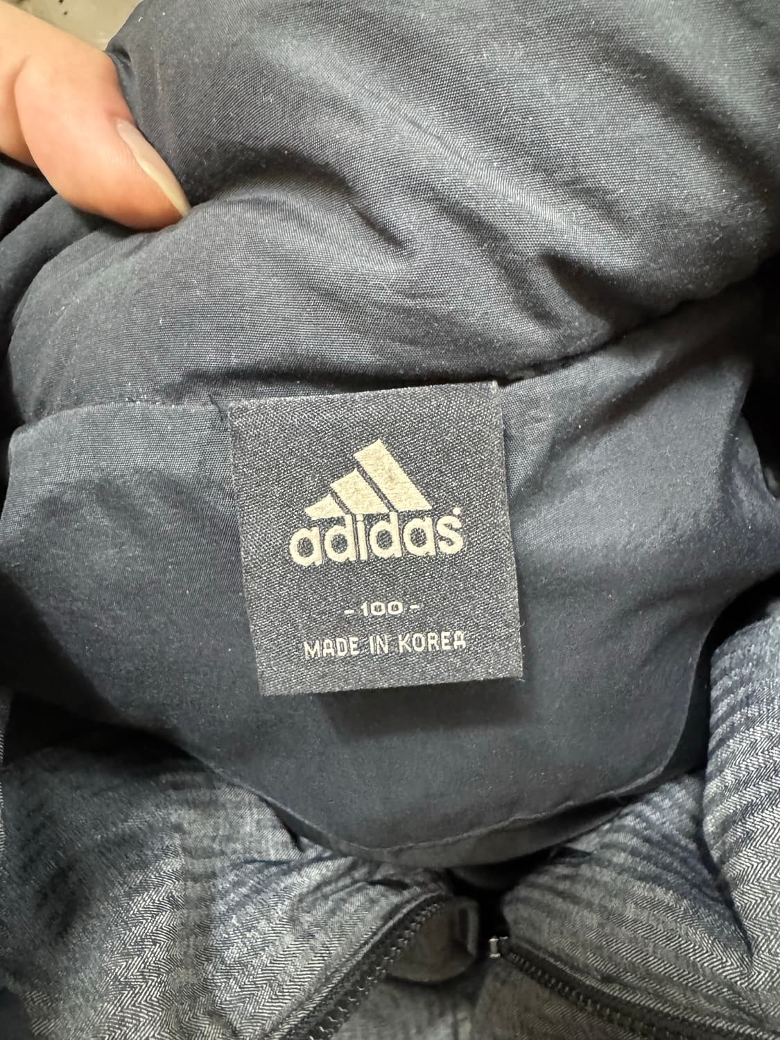 아디다스 다운 패딩자켓 L/100 상품이미지4