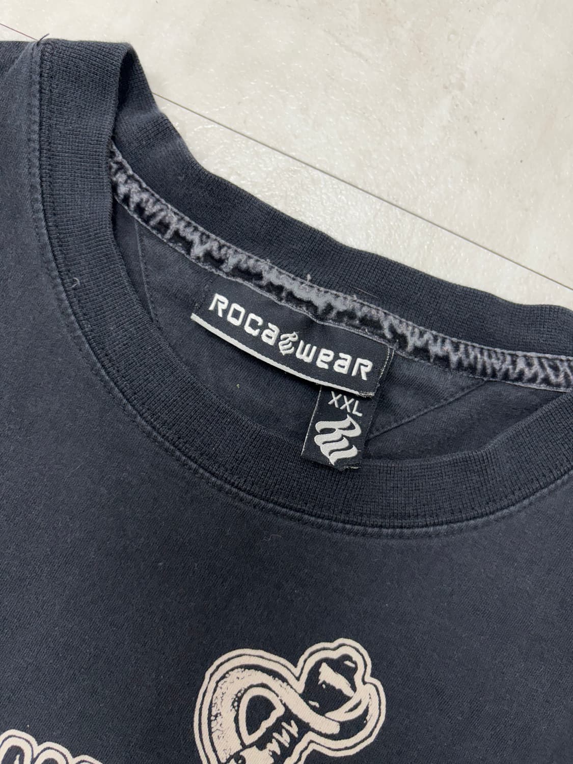 •로카웨어 스컬 그래픽 반팔 티셔츠 상품이미지4