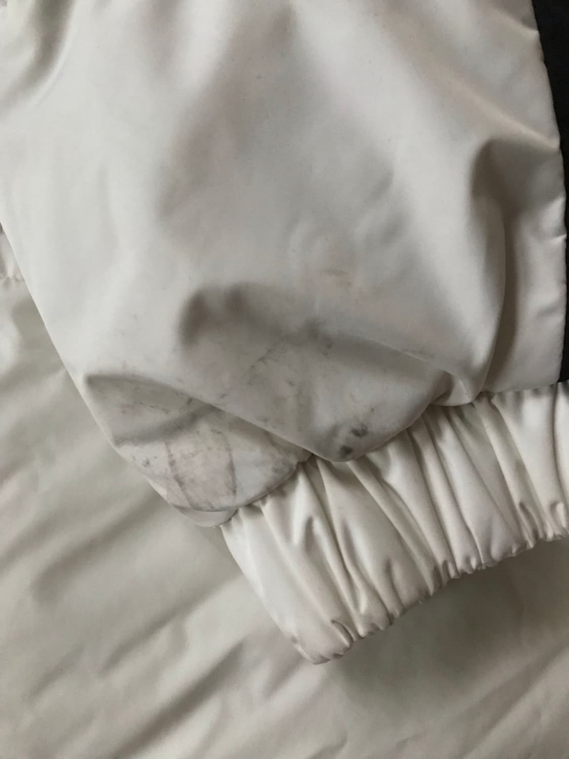 노페 화이트 롱패딩 상품이미지9
