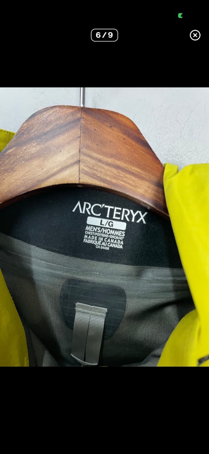 아크테릭스 베타 AR고어텍스 바람막이자켓 A3614 상품이미지6