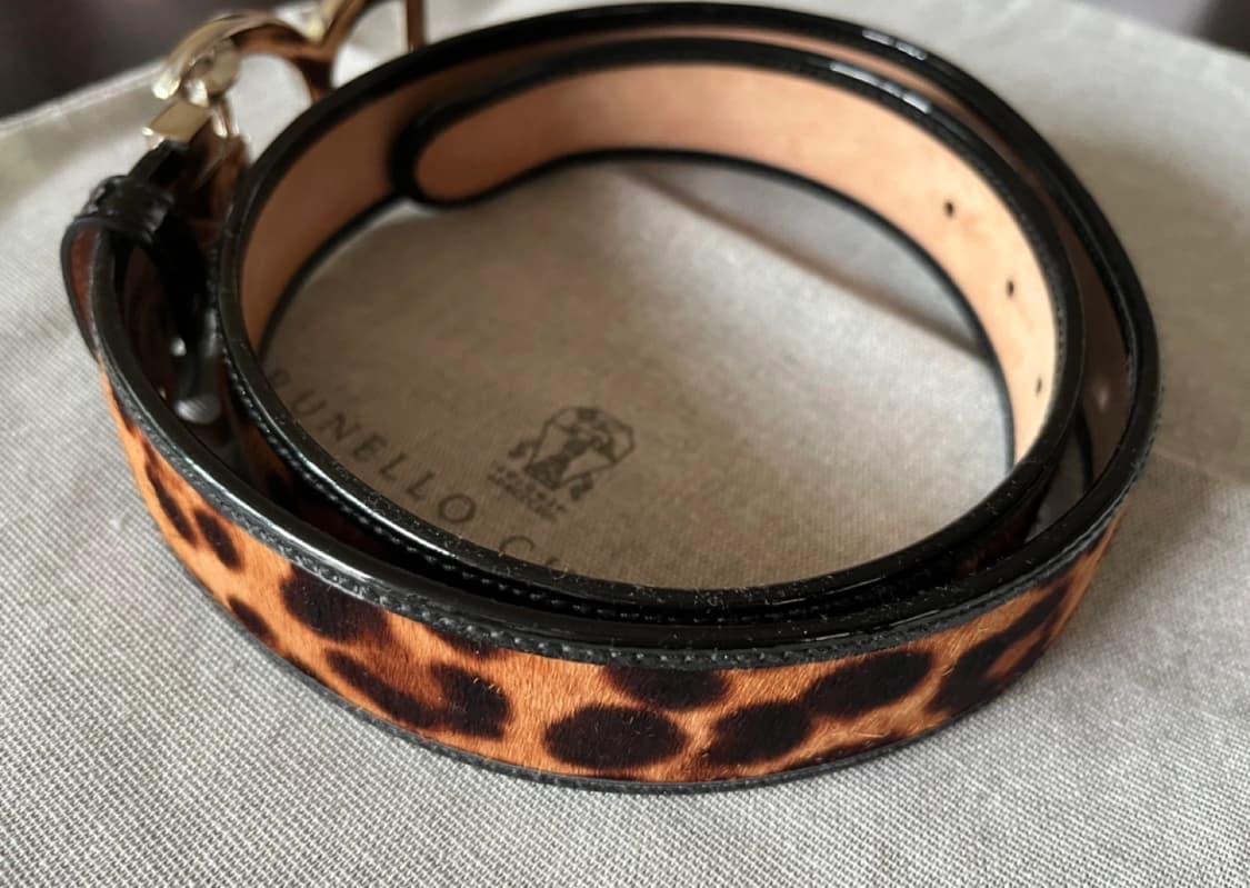 Dolce & Gabbana  DG 로고 송치 벨트 상품이미지3