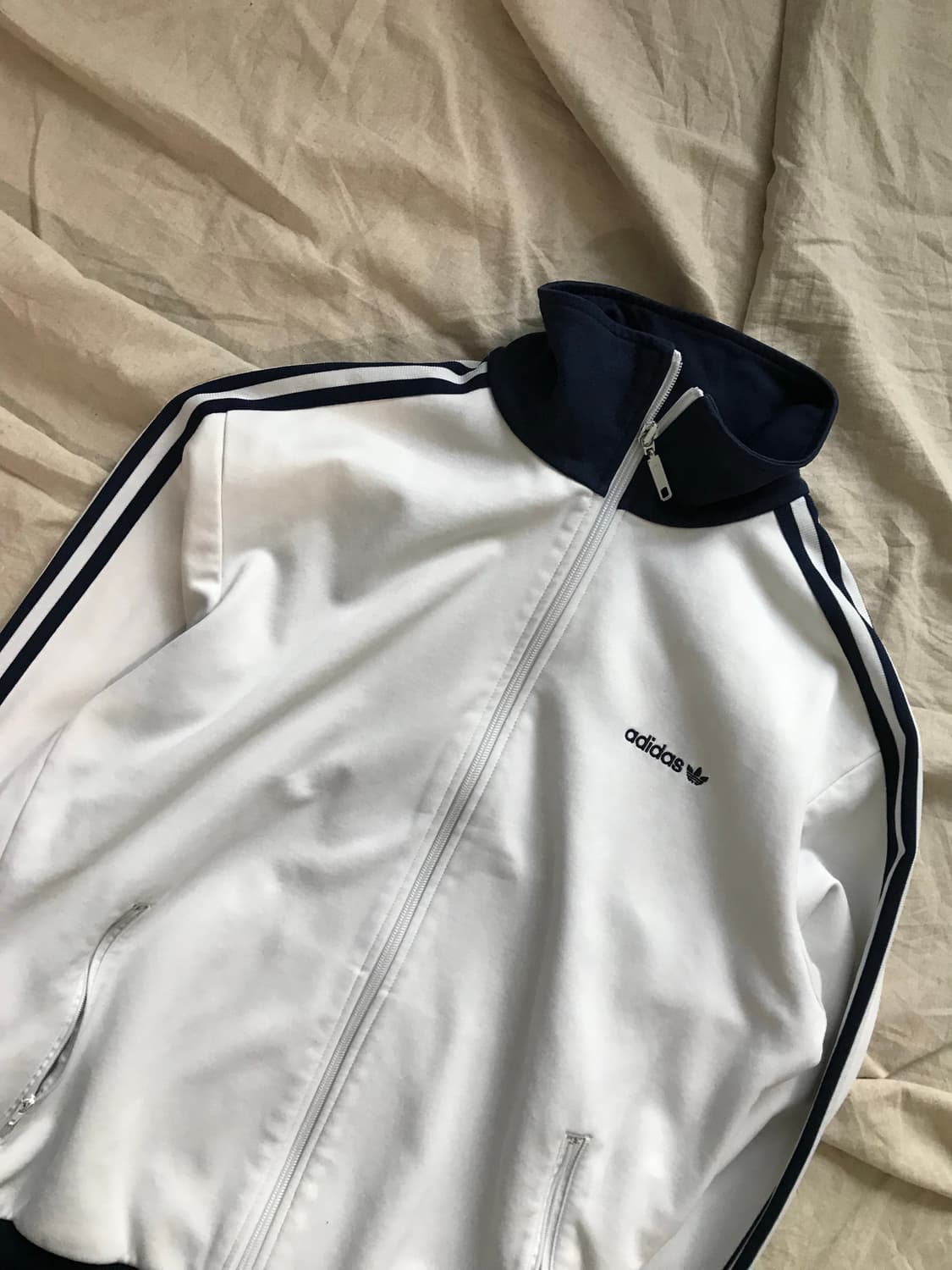 아디다스 00년대 올드스쿨 베켄바우어 화이트 져지 상품이미지6