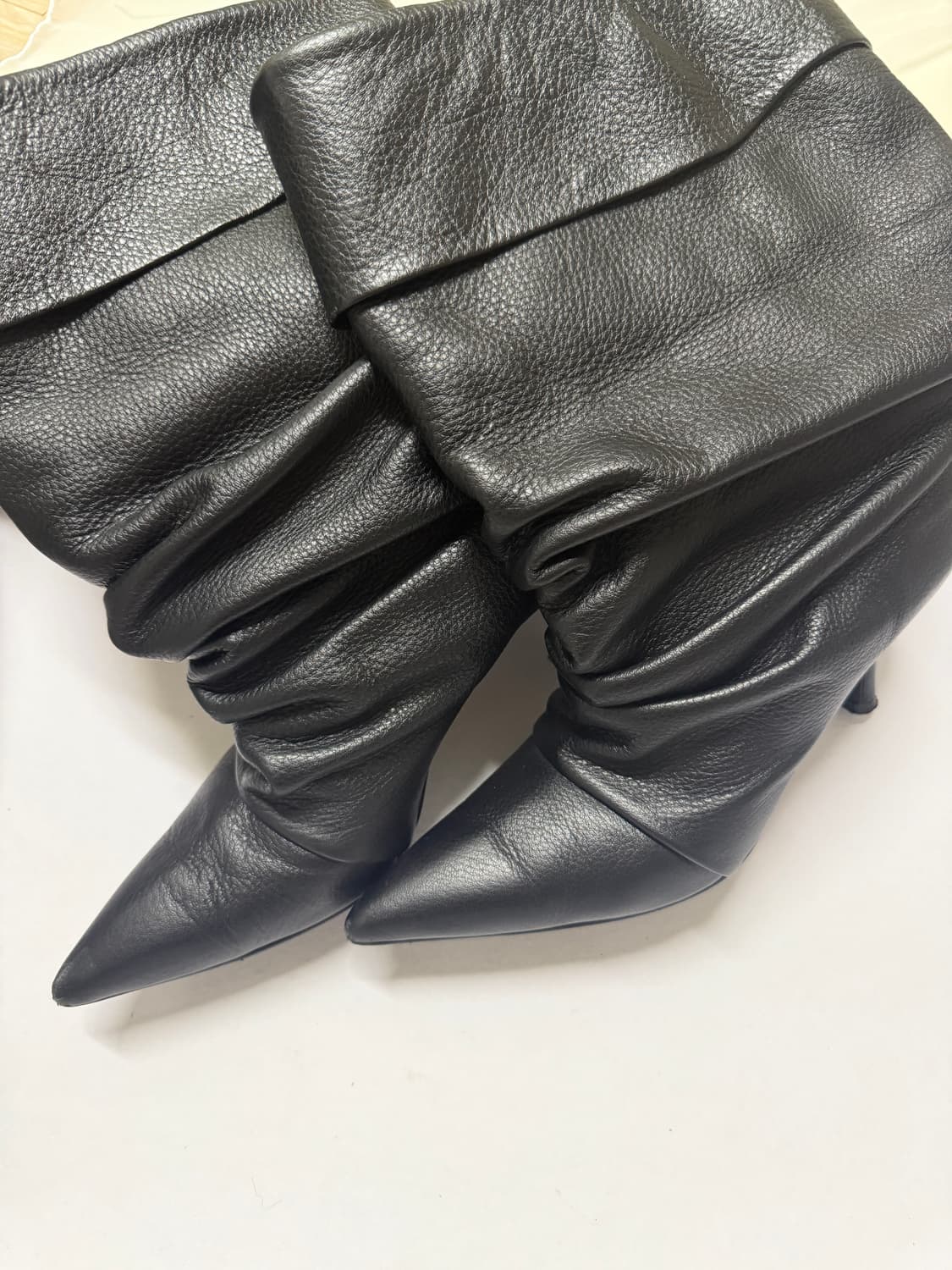Threetimes Dumbo cuffed boots 상품이미지4