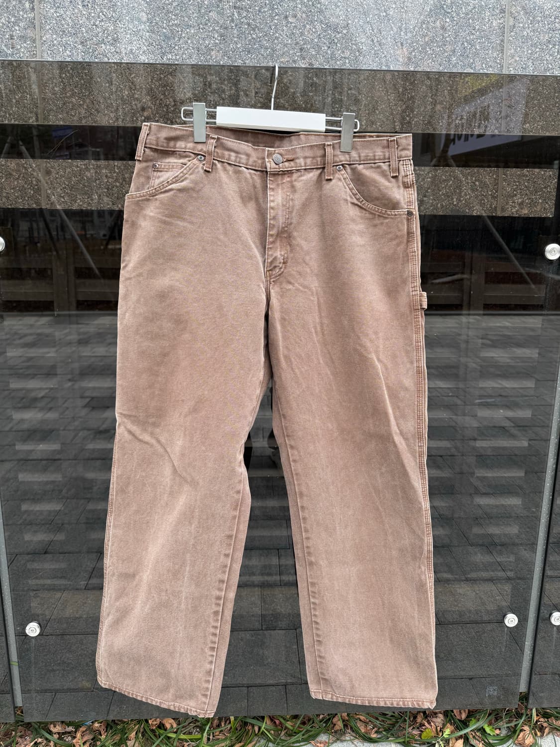 디키즈 브라운 카펜터 팬츠 상품이미지2