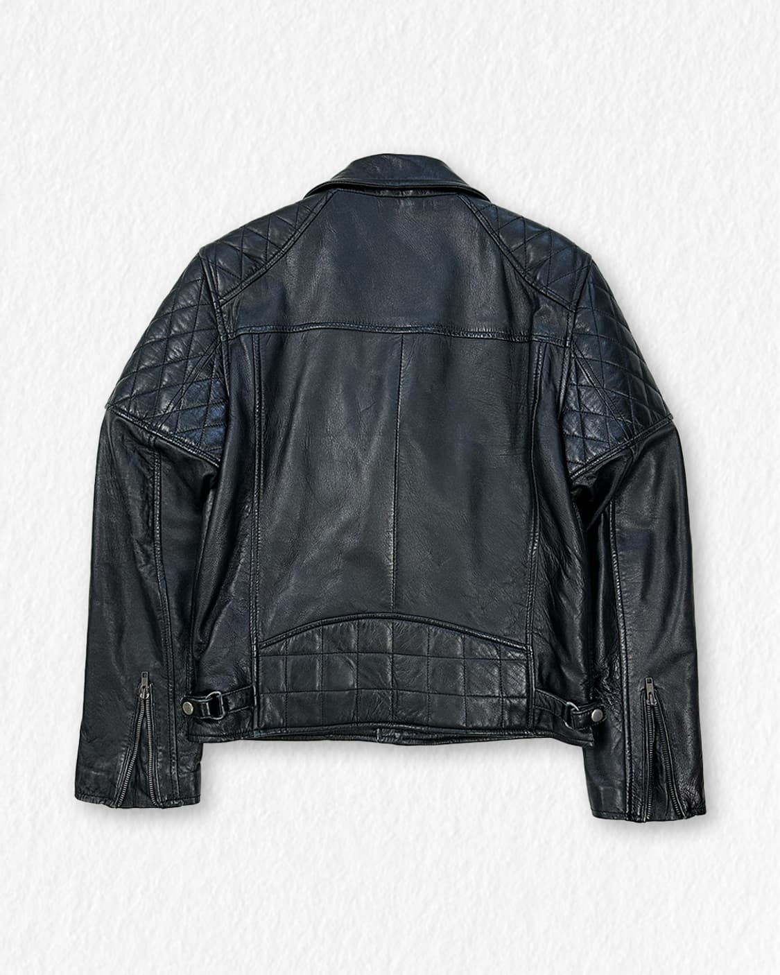 헬륨 레더 가죽 바이커 자켓 상품이미지2