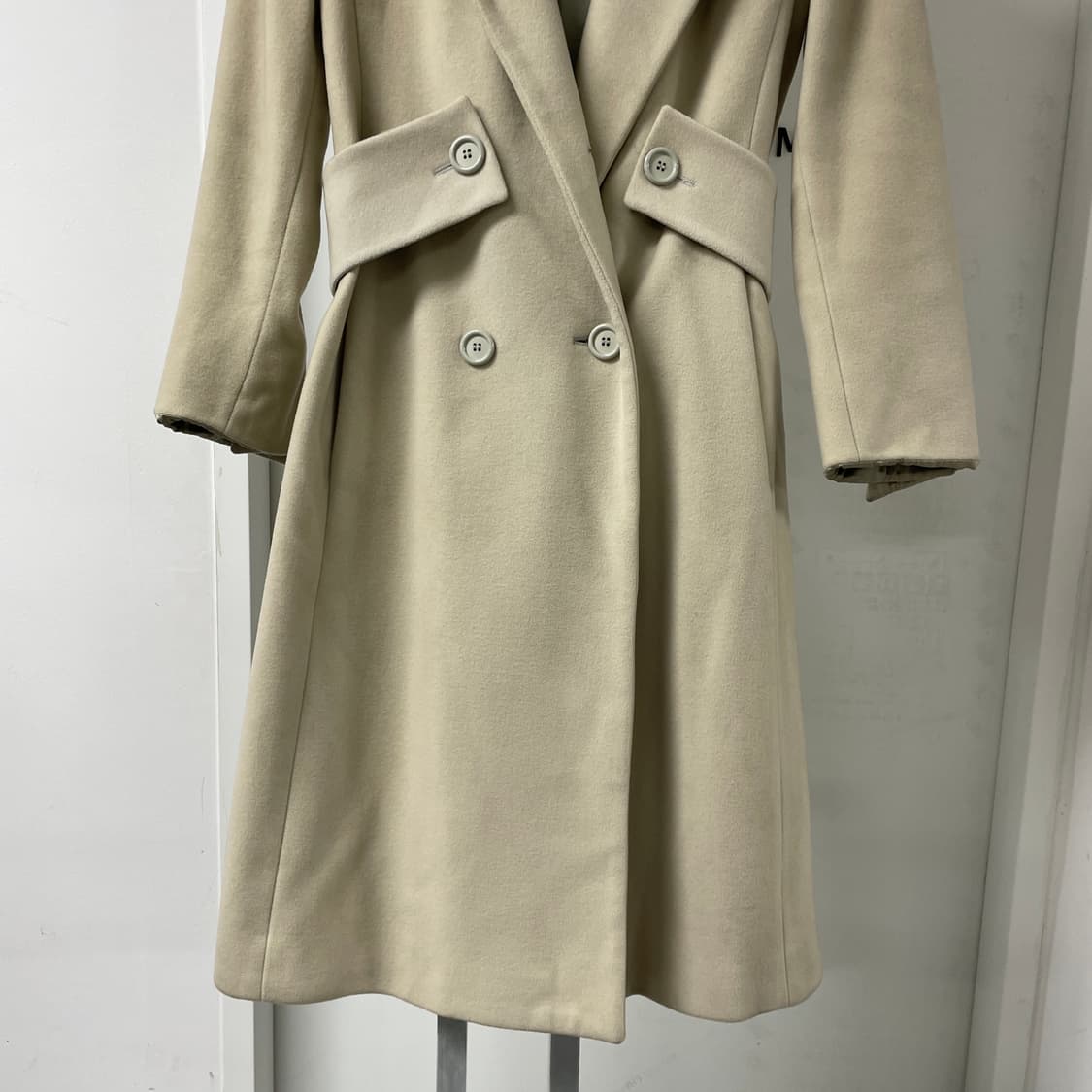 엠포리오아르마니 아이보리 코트 38(W) 상품이미지3