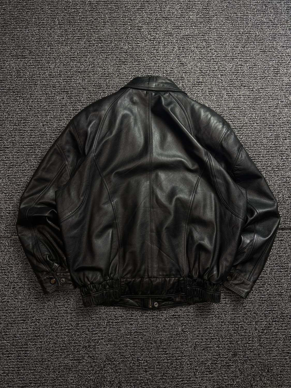 BIGBEN 아카이브 램스킨 레더 봄버자켓 2553 상품이미지4