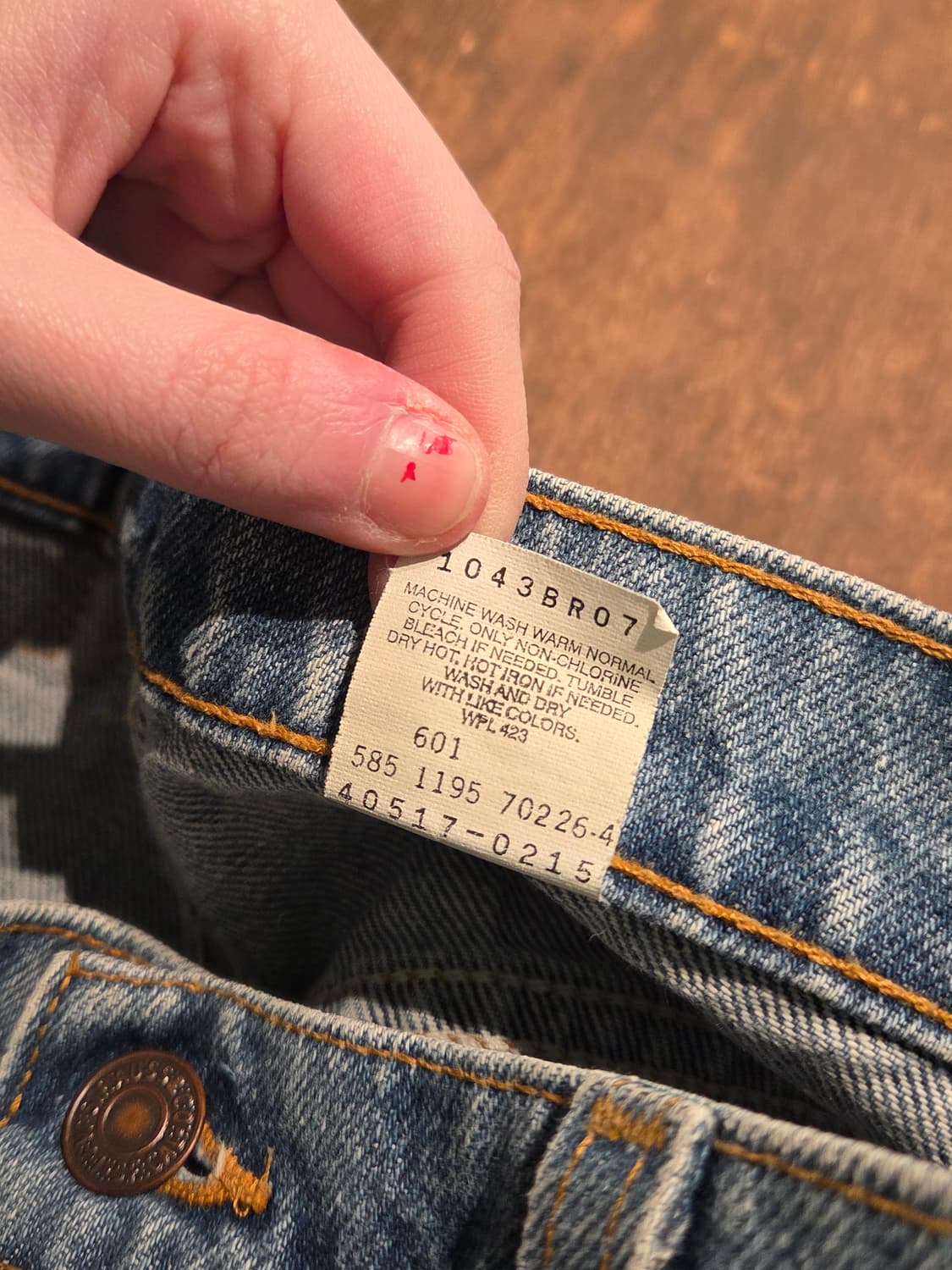 1990s USA Levis 리바이스 517 오렌지탭 상품이미지8