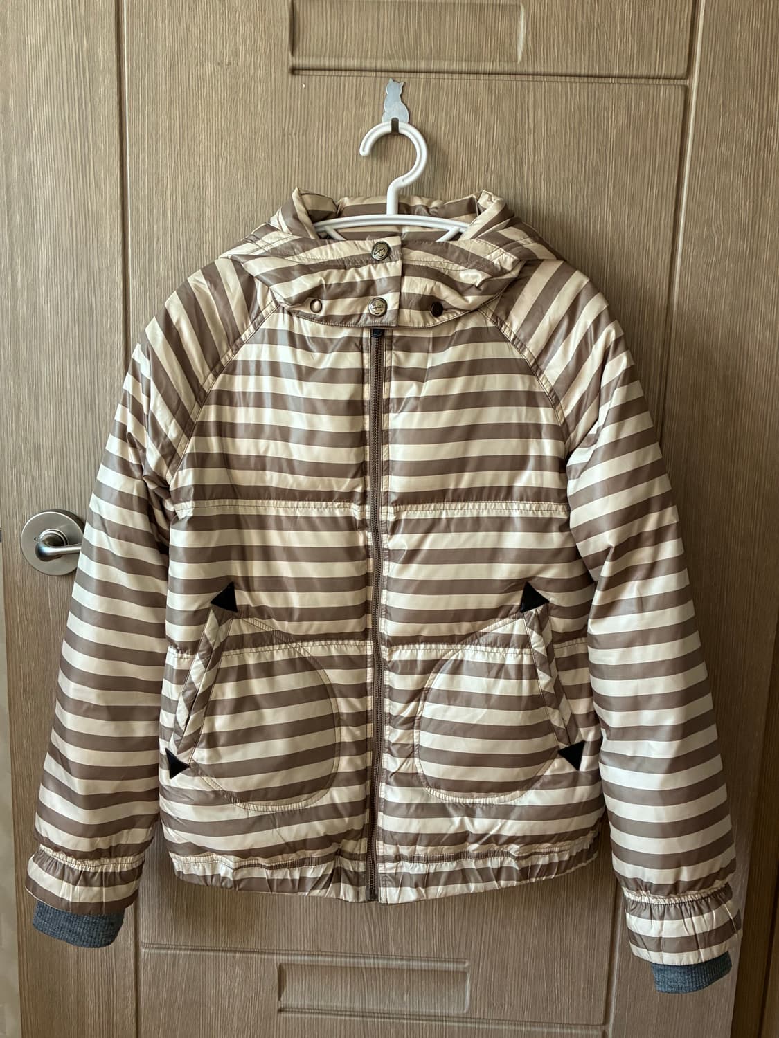 스트라이프 패딩 점퍼 상품이미지5