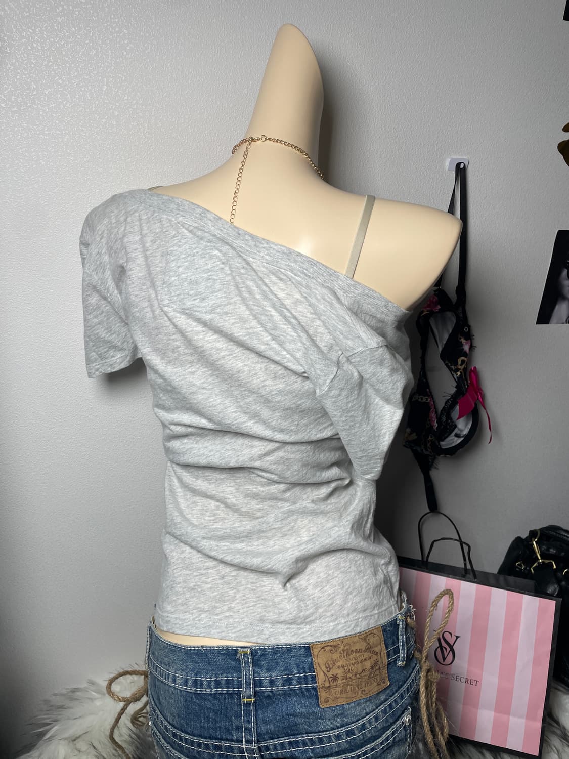 빈티지 아베크롬비 그레이 반팔 티셔츠 와투케 상품이미지3