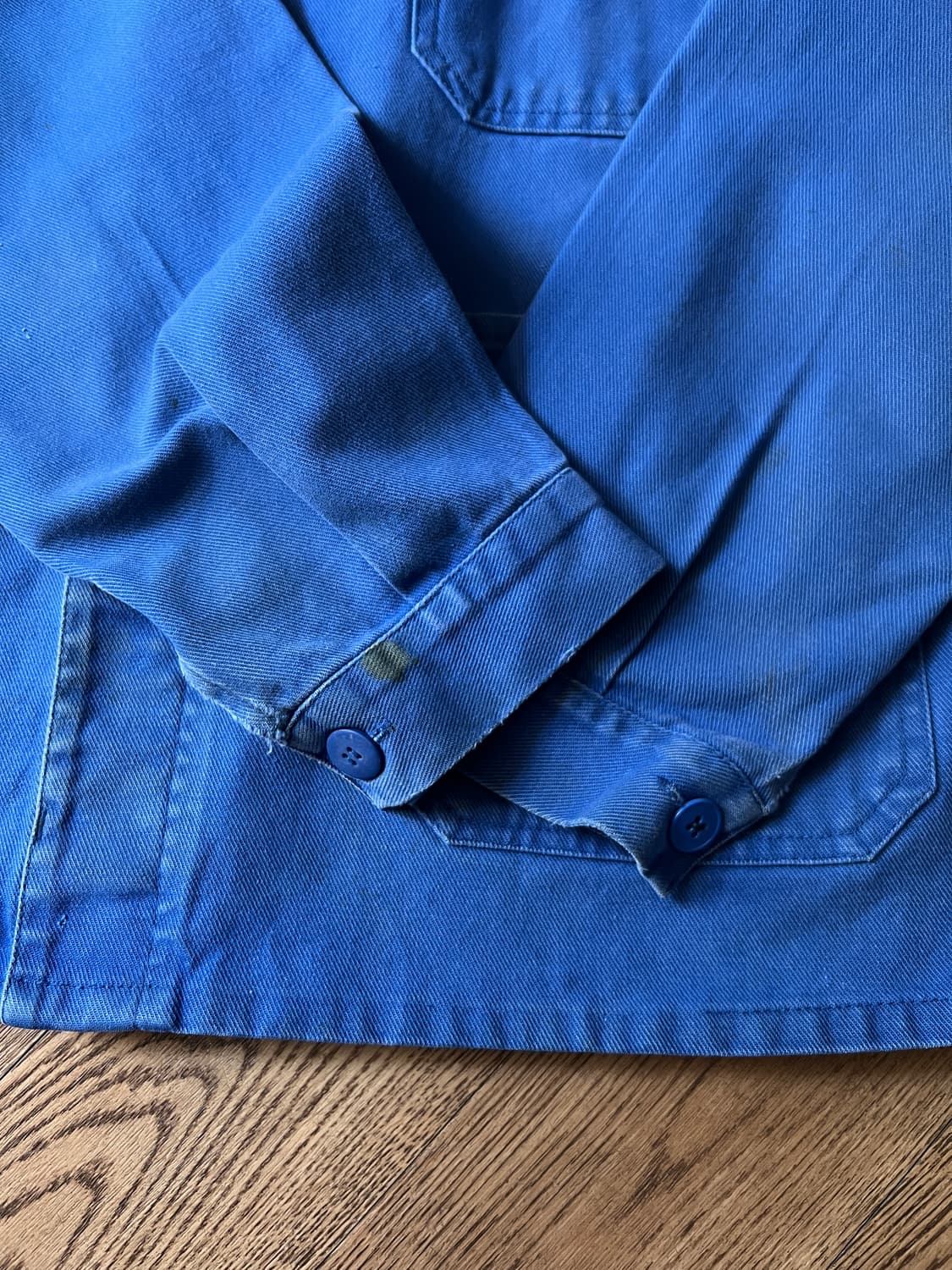 [M]90's 빈티지 3포켓 트윌코튼 프렌치 워크 자켓 상품이미지7
