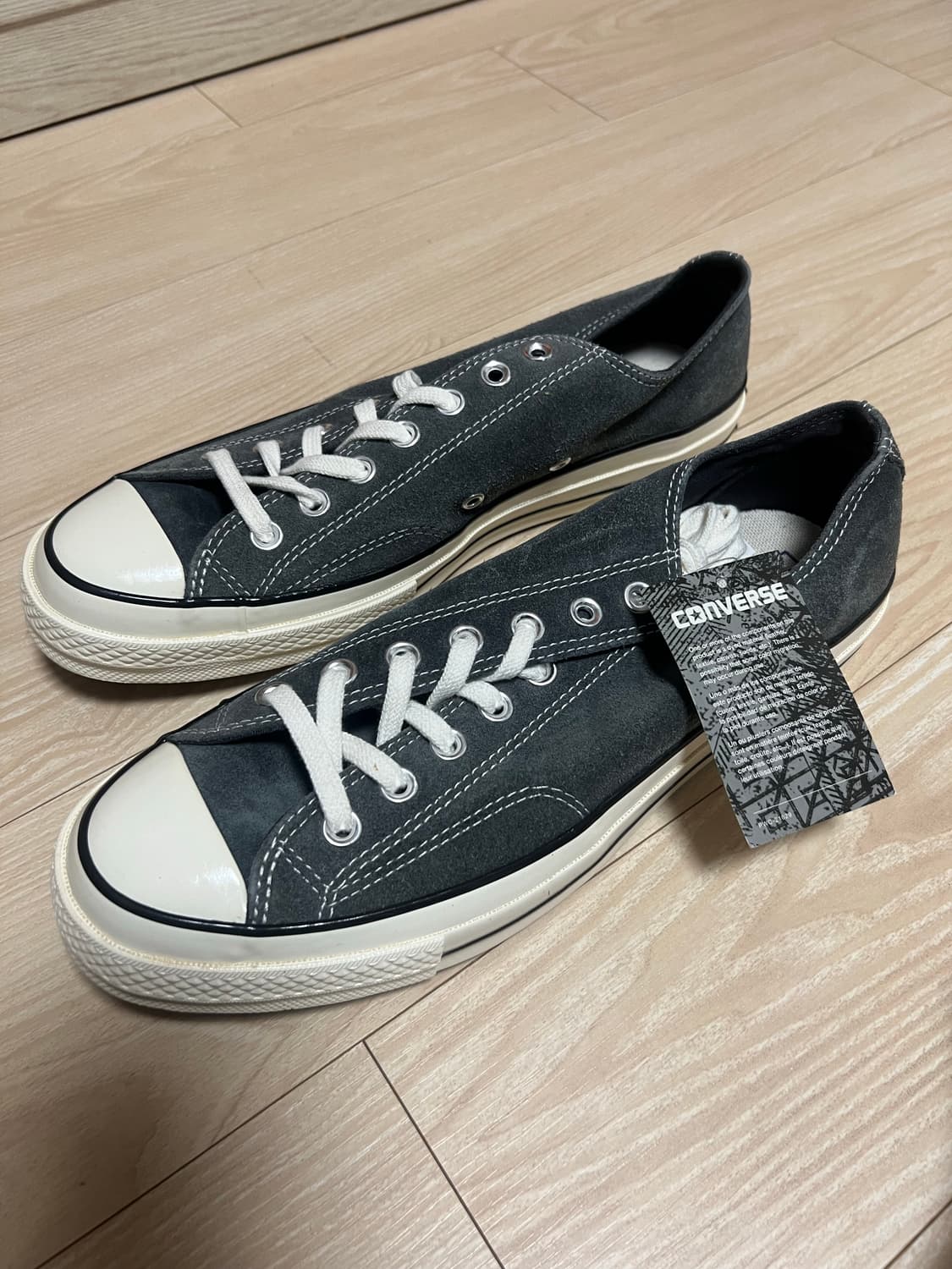 (250,275) 컨버스 척테일러 1970s 차콜 스웨이드 상품이미지1