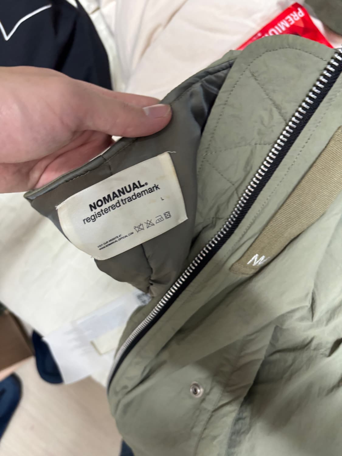 노메뉴얼 ma-1 L 상품이미지5