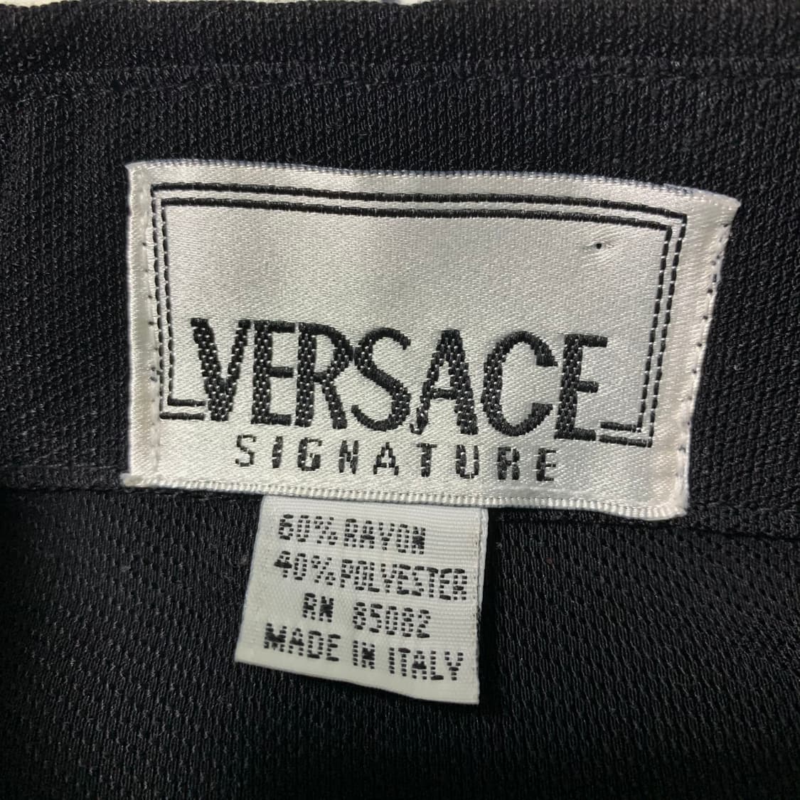 지아니 베르사체 빅로고 블랙 셔츠(정품) 상품이미지8