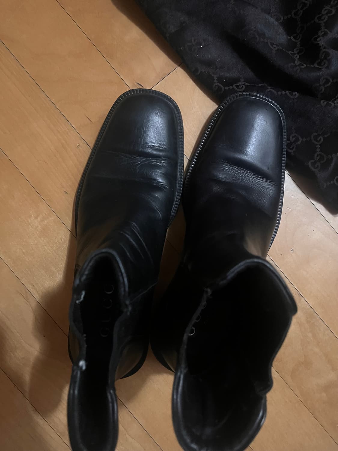 구찌 블랙 앵클 첼시부츠 250~255 구두 상품이미지2