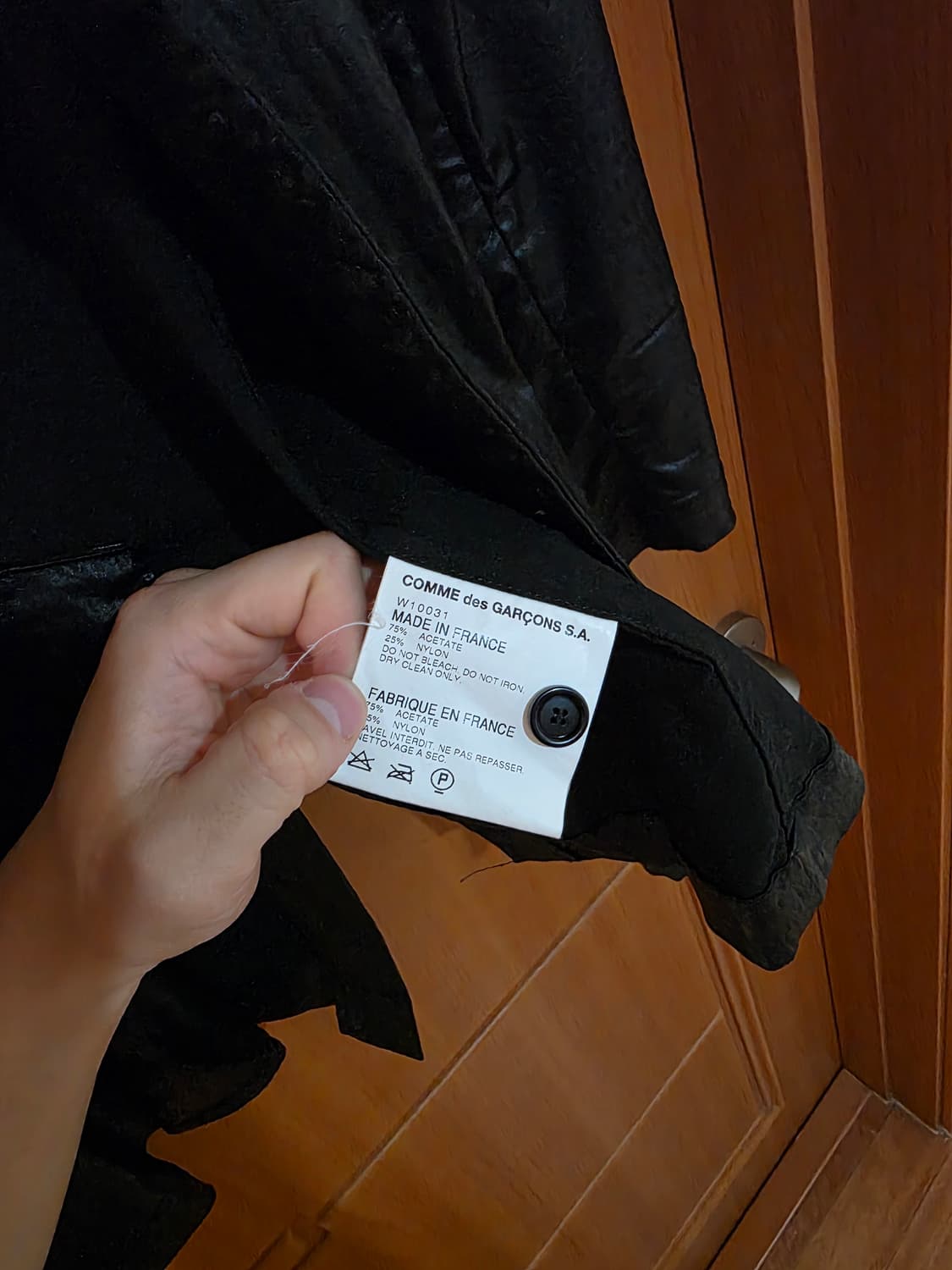 꼼데가르송 셔츠 뱀피 블레이저 L-XL 상품이미지6