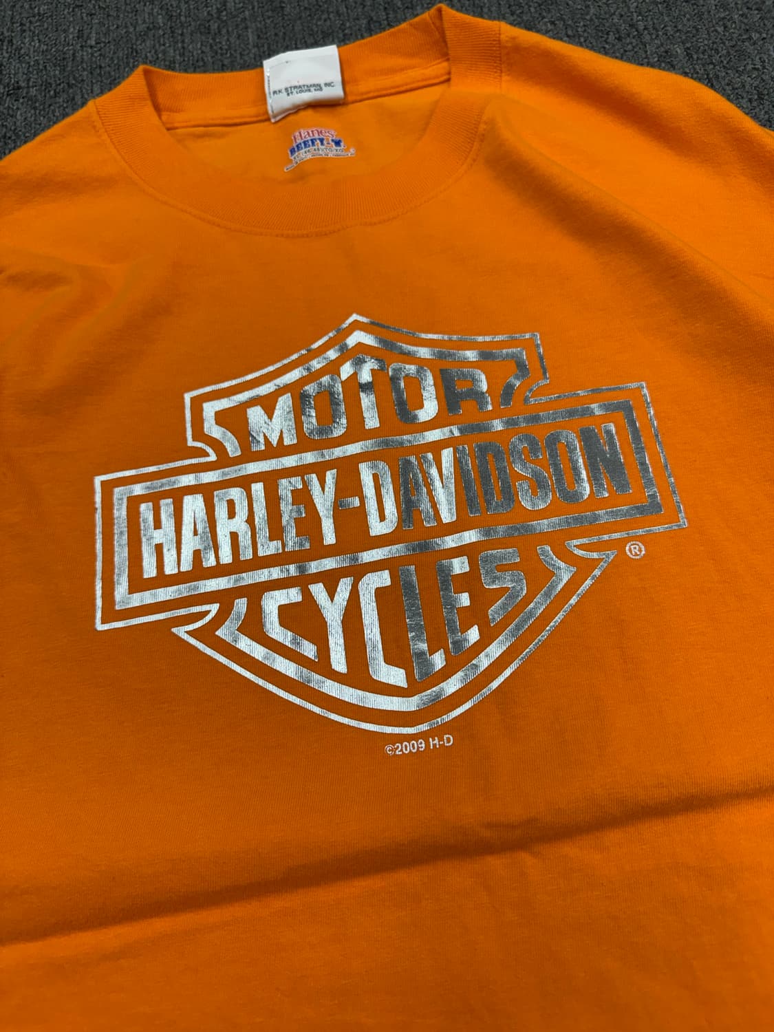 XL)할리데이비슨 빈티지 프린팅 Black Hills 반팔 상품이미지3