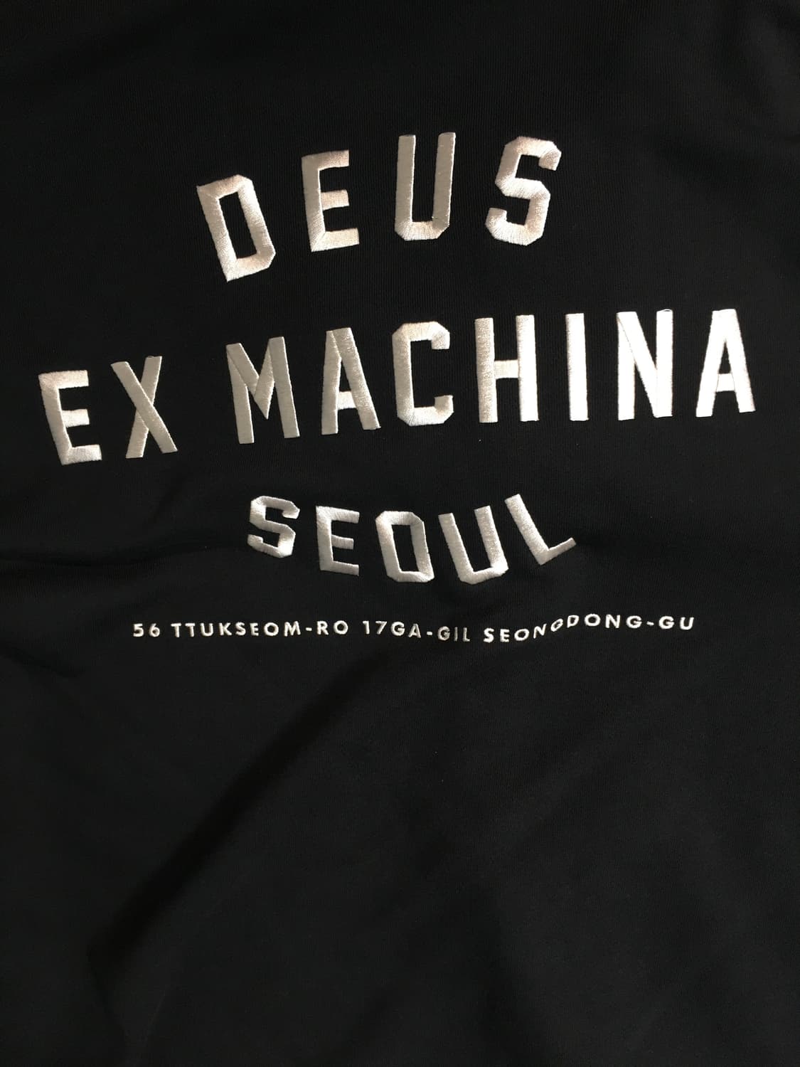 데우스 엑스 마키나 컬리지 어드레스 후드집업 블랙 105사이즈(xl) 상품이미지2