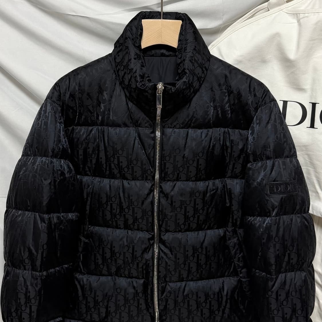 [S+급/58] 디올 오블리크 패딩 블랙 풀구성 상품이미지2