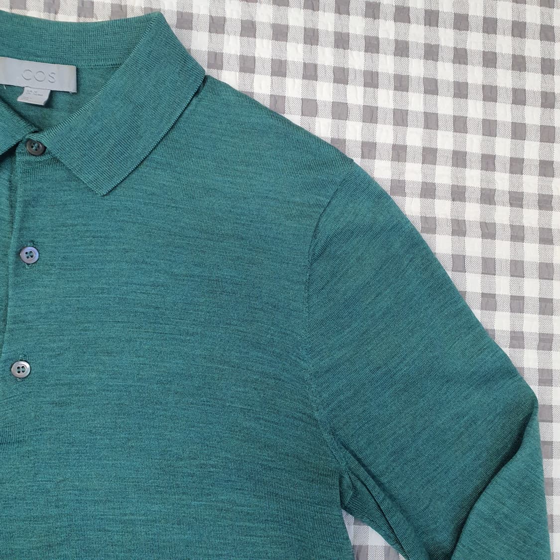 COS 코스 울100 슬림 니트티 남자95 상품이미지3