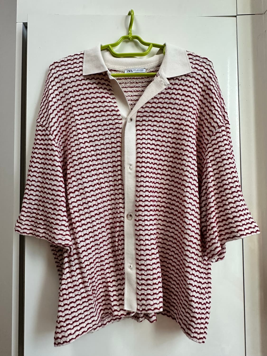 ZARA 자라 JACQUARD 가디건 XL 상품이미지1