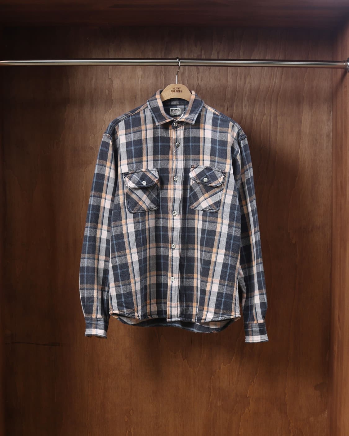 반스아웃피터스 플란넬 콘초 셔츠 상품이미지2