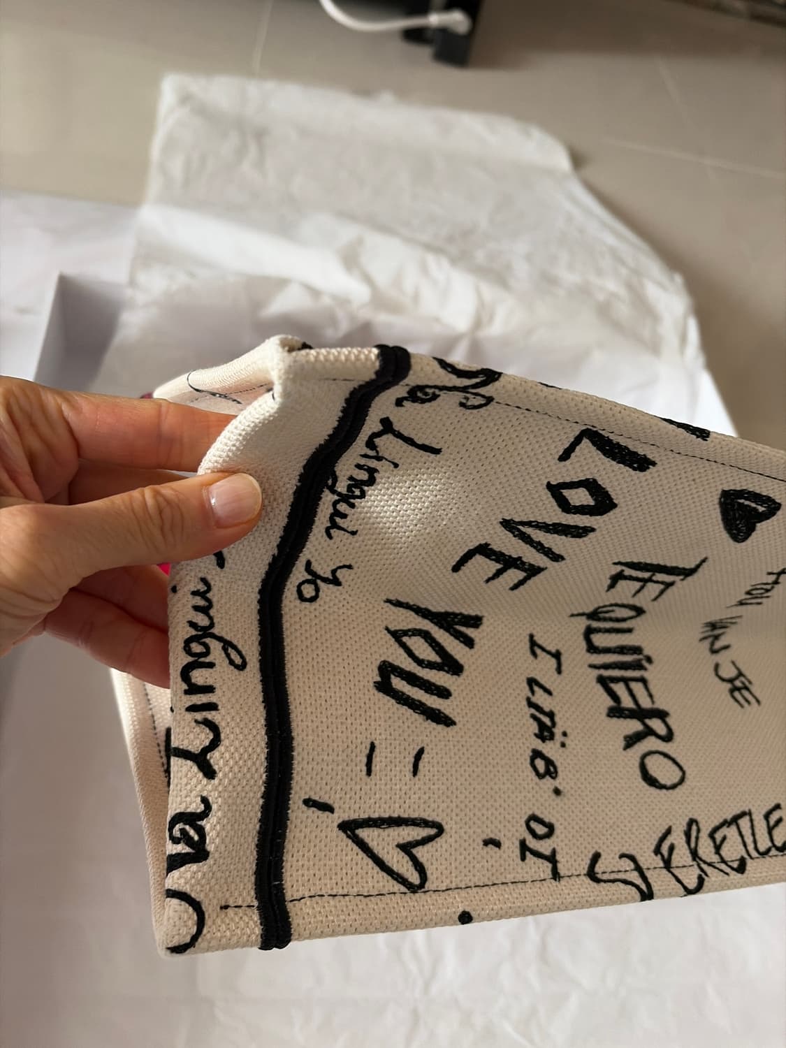 디올 북토트 상품이미지6