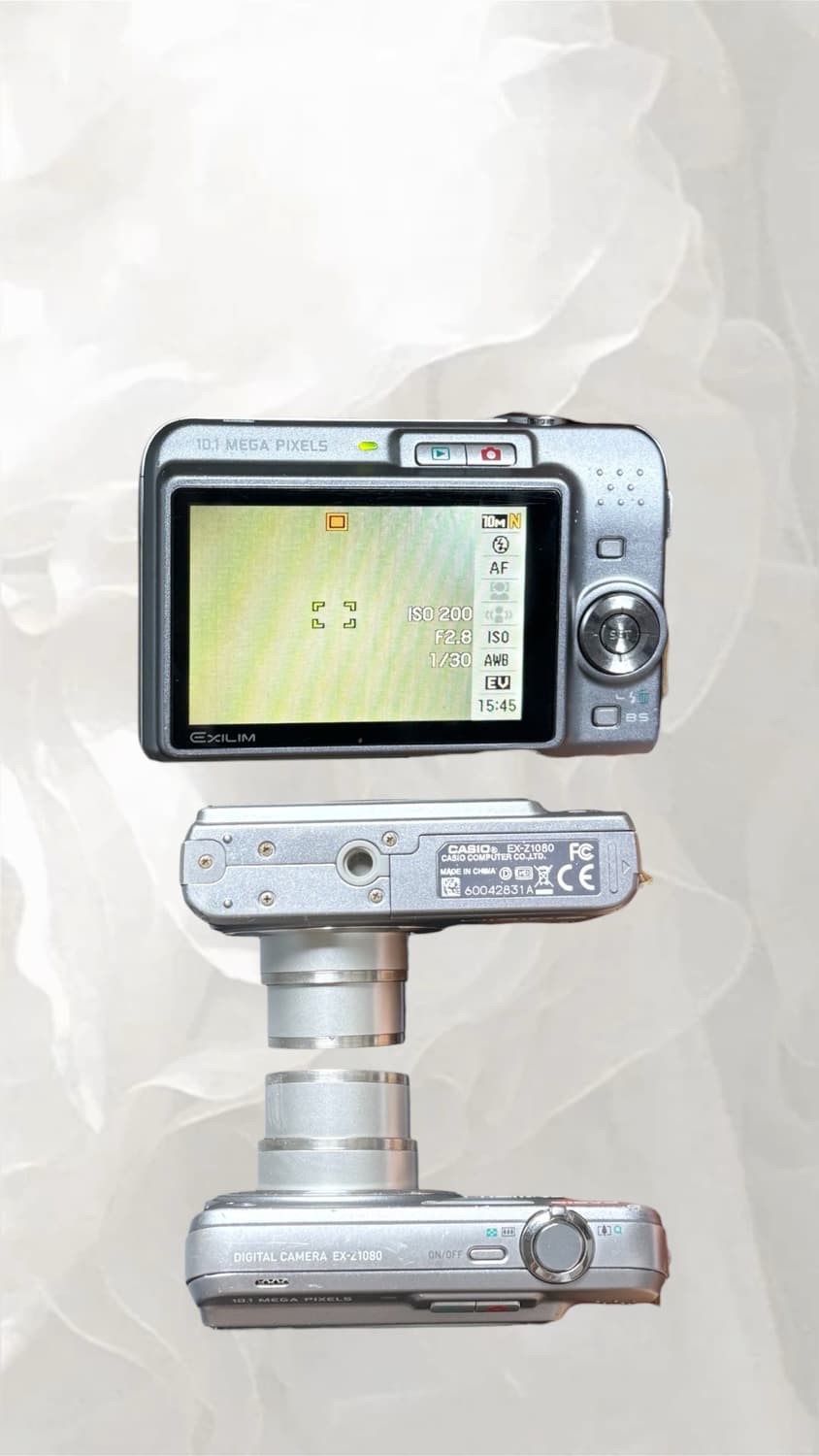 은채‘s픽) 카시오 엑슬림 EX-Z1080 디카 빈티지 캠코더 /캐논 상품이미지2