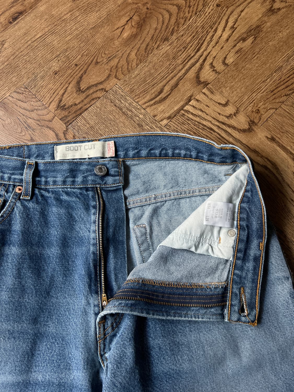 [34]리바이스 517 빈티지 페이딩 플레어진 F14 상품이미지2