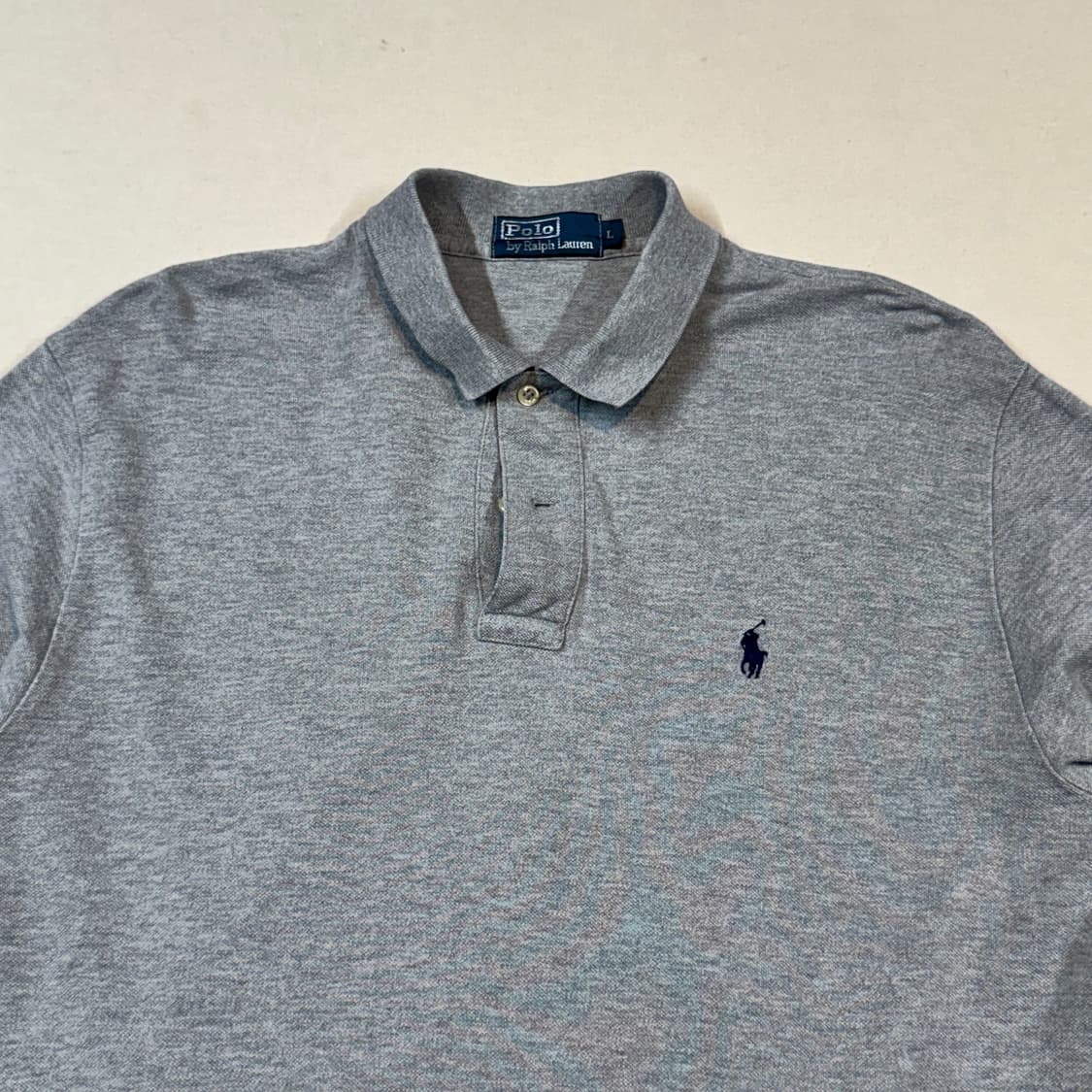 L) 폴로 랄프로렌 그레이 긴팔 카라티 PK 상품이미지3