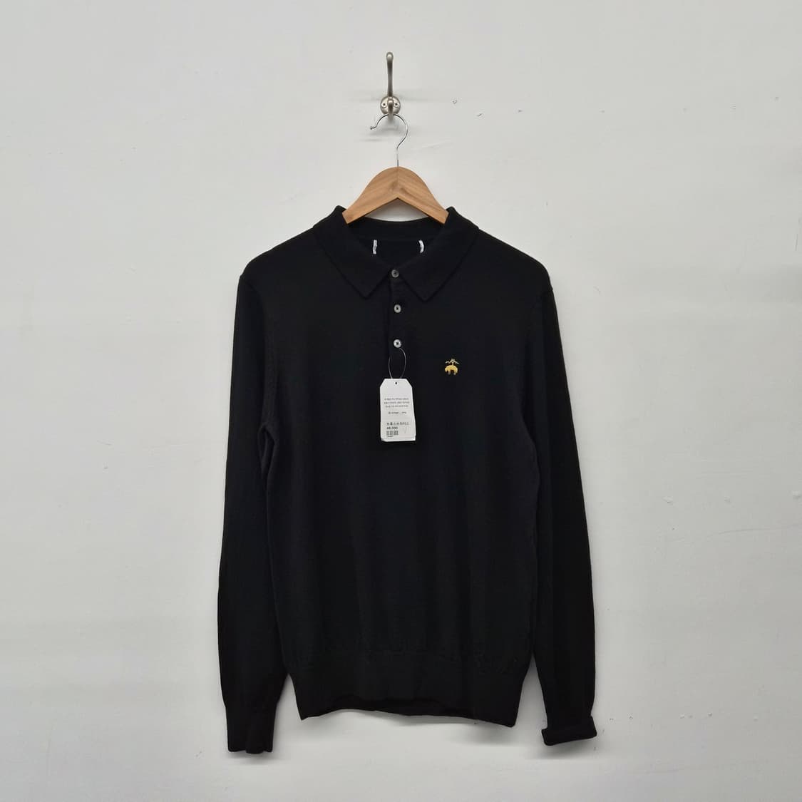 브룩스브라더스 블랙 긴팔 니트 남성 M 상품이미지1