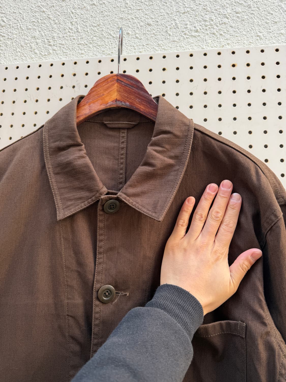 CHEVIGNON BROWN FRENCH WORK 쉐비뇽 프렌치워크자켓 상품이미지7