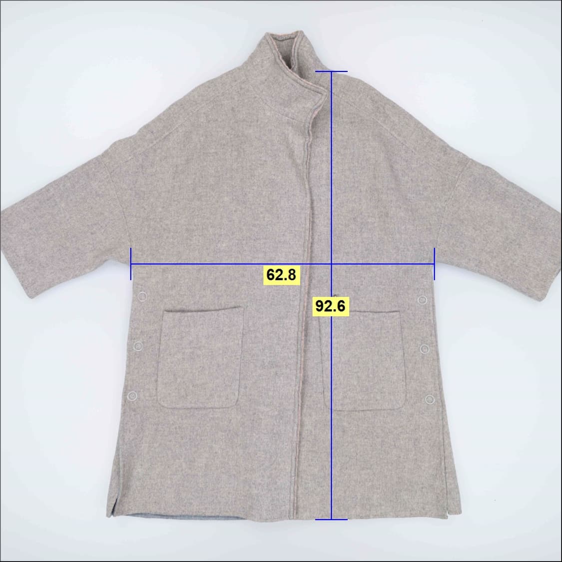 55 보브 여성 울 코트 자켓 0123H1 상품이미지5