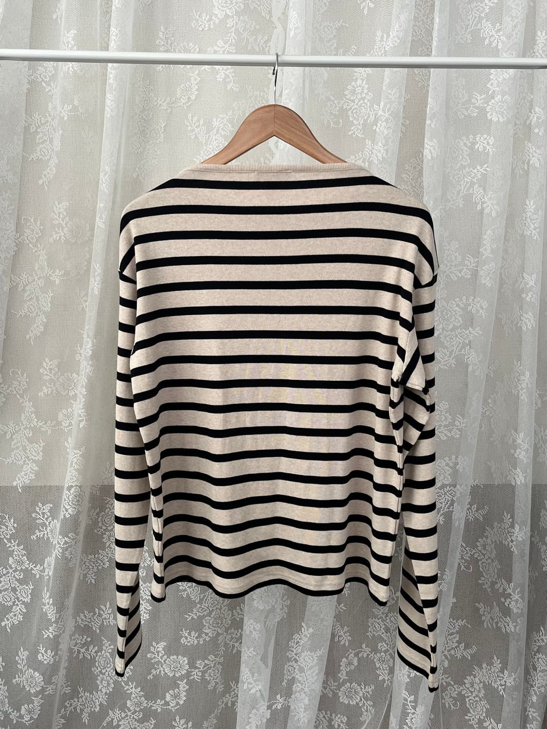 M) COS 보트넥 스트라이프 긴팔 티셔츠 상품이미지2