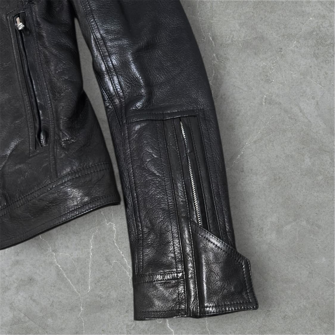 릭 오웬스 Vicious SS 2014 디어스킨 레더 자켓 상품이미지6