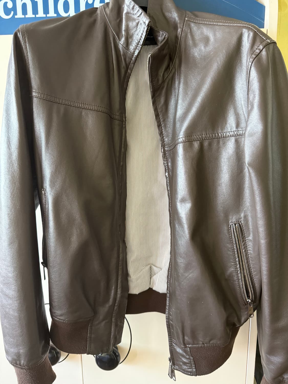 Massimo rebecchi Leather jacket 상품이미지2