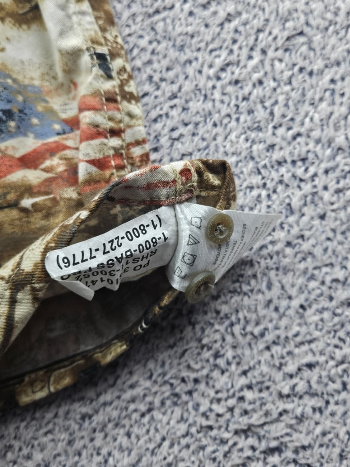 레드헤드 밀리터리 하와이안 셔츠 크롭커스텀 ( S ) / 11911 상품이미지10